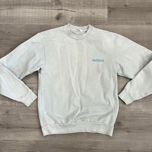 Madhappy oversized crewneck in blue